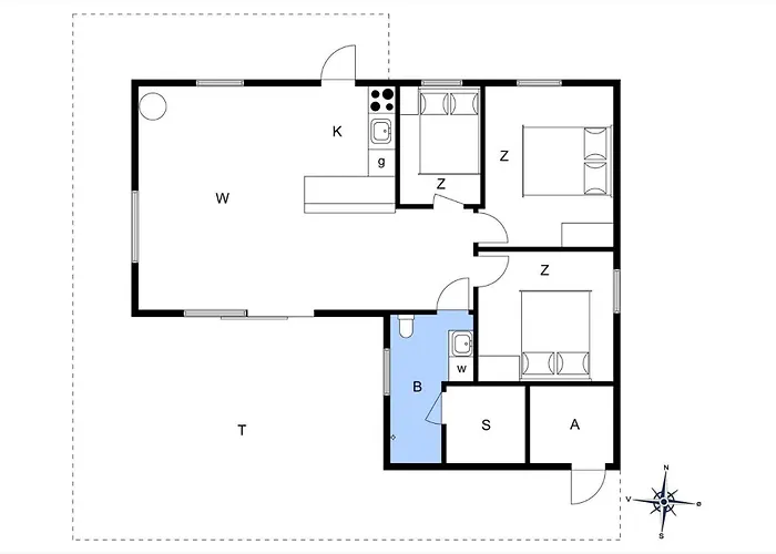 Bv338-blavand-sandtoftevej-15 Сasa de vacaciones *
